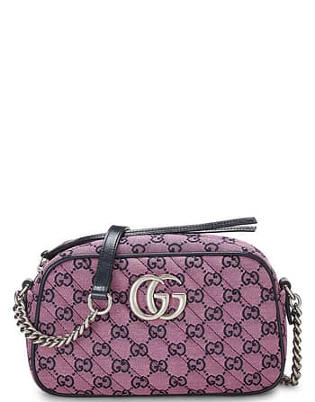 Pink Original GG Canvas Marmont Crossbody Small, , large image number 0